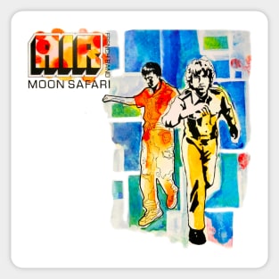 MOON SAFARI Sticker